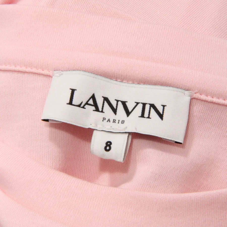 0119AR abito bimba LANVIN PARIS girl kids dress pink