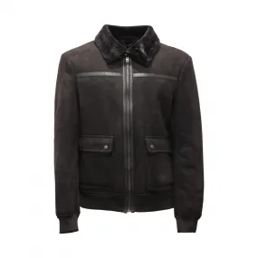 0165AV ECO-MONTONE UOMO PATRIZIA PEPE MAN ECO-SHEARLING JACKET