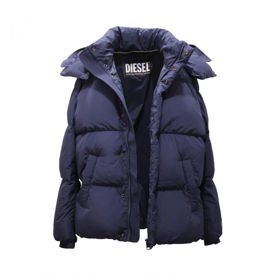 2395AQ giubbotto uomo blu DIESEL man padded jacket blue