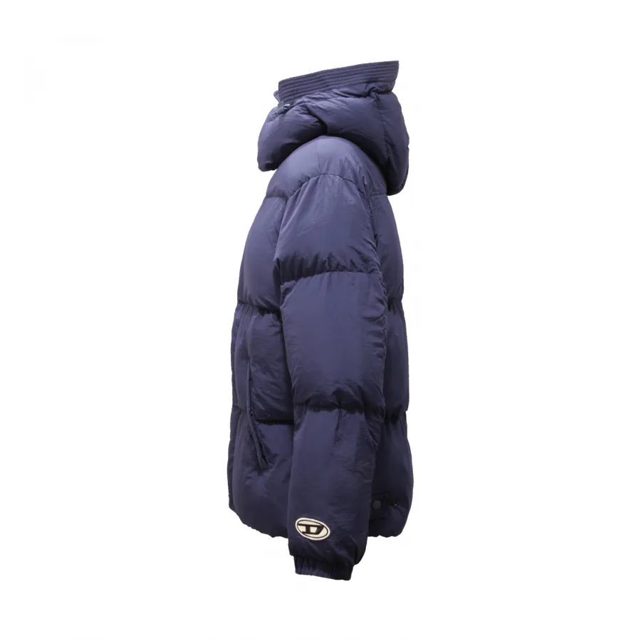 2395AQ giubbotto uomo blu DIESEL man padded jacket blue