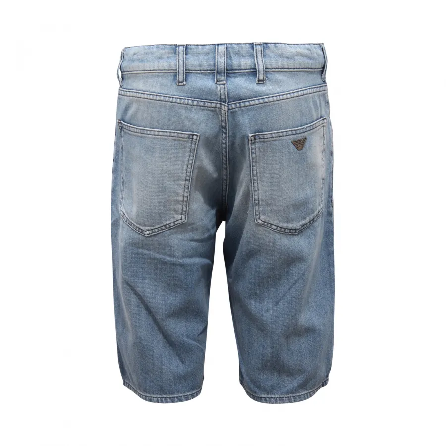 3295AR bermuda bimbo EMPORIO ARMANI boy kids denim shorts