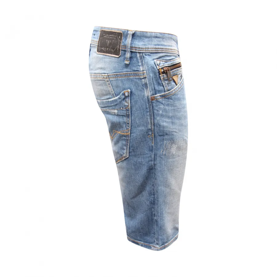 3565AV BERMUDA UOMO GUESS MAN DENIM SHORTS