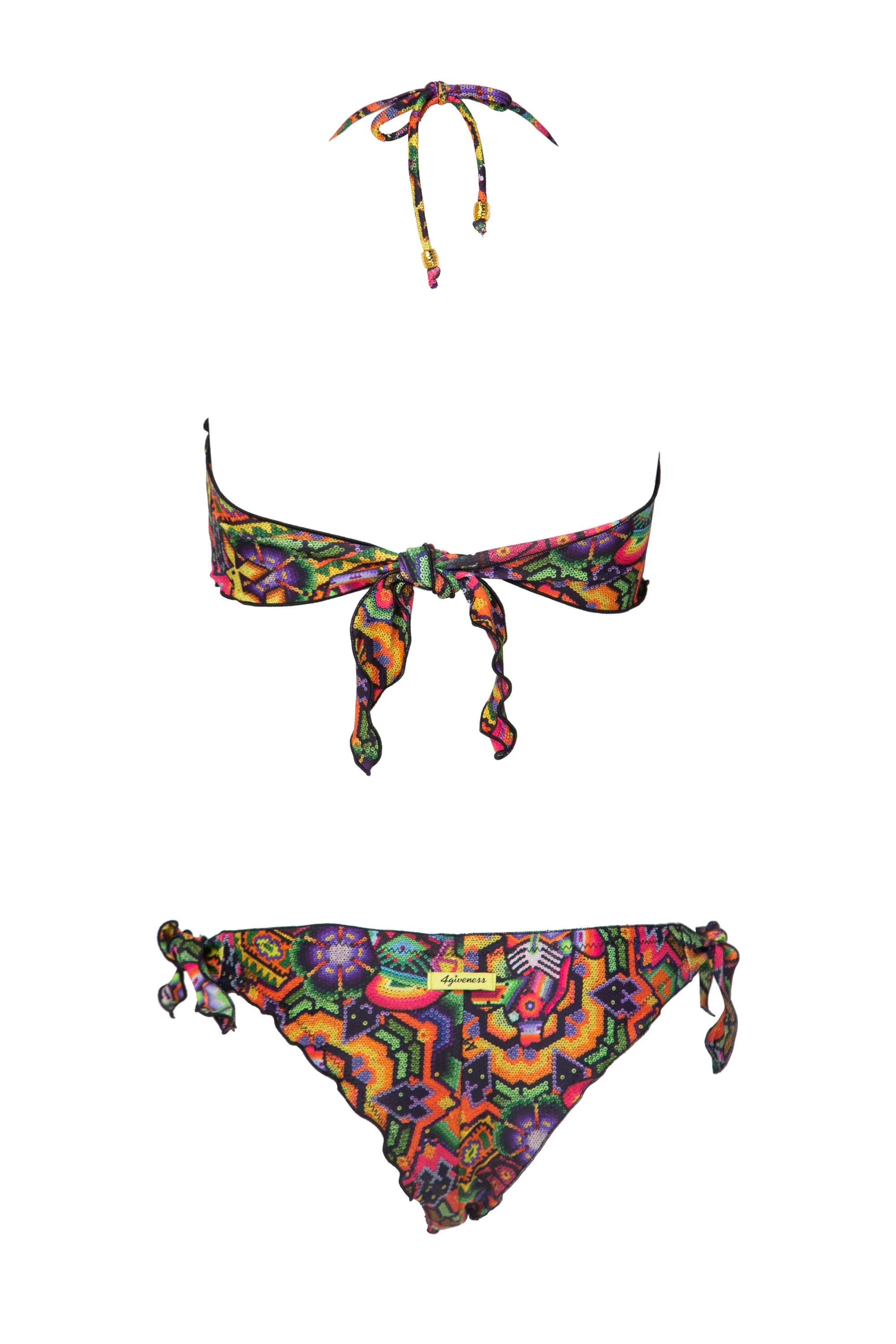 4 Giveness Bikini da Donna a Triangolo Geometrico