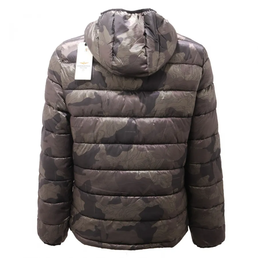 4290AE giubbotto uomo AERONAUTICA MILITARE camouflage jacket man