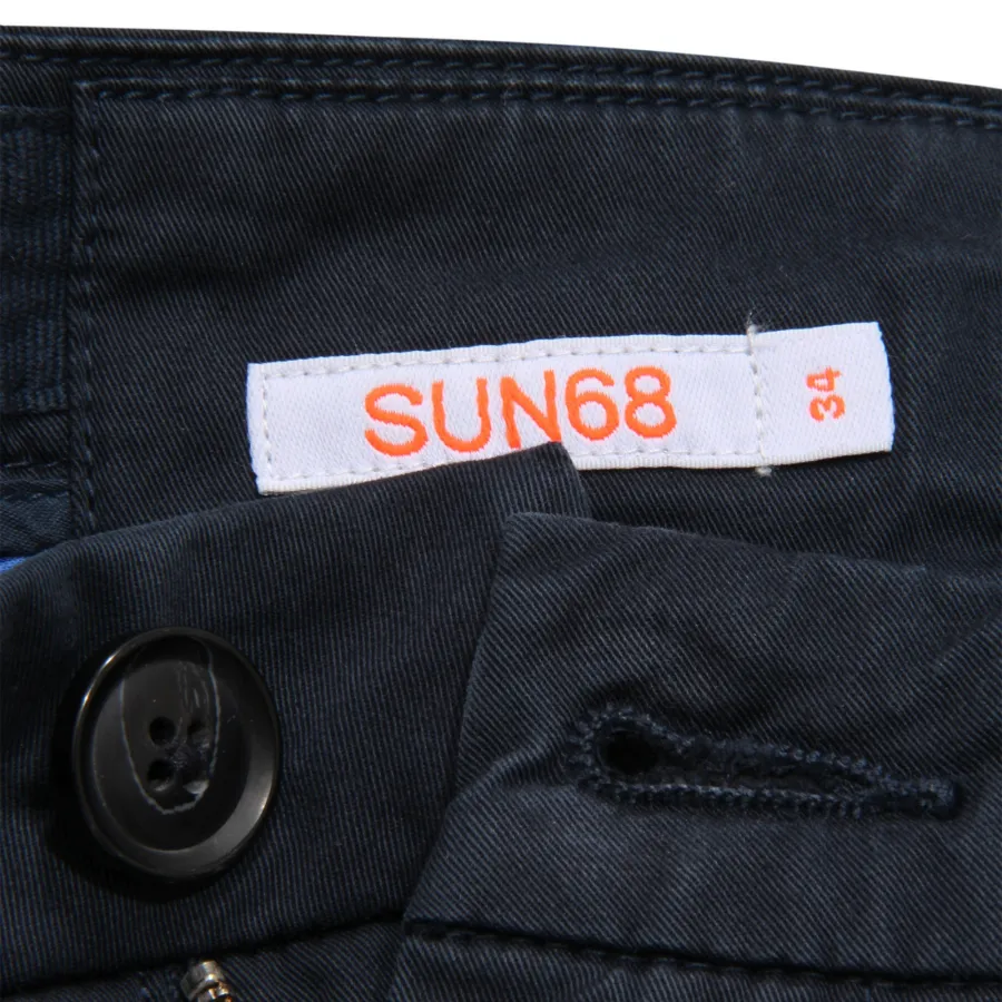 6107AT bermuda uomo SUN 68 man shorts blue