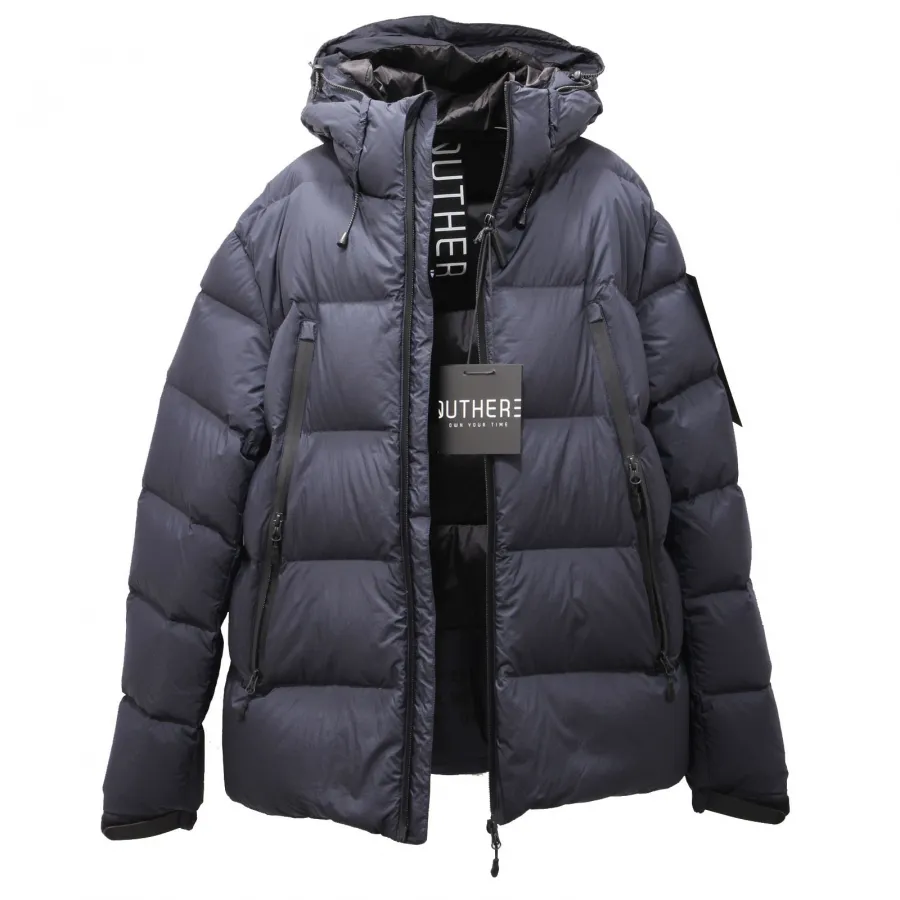 8294AE giubbotto uomo OUTHERE WAVE DYE blue down padded jacket man