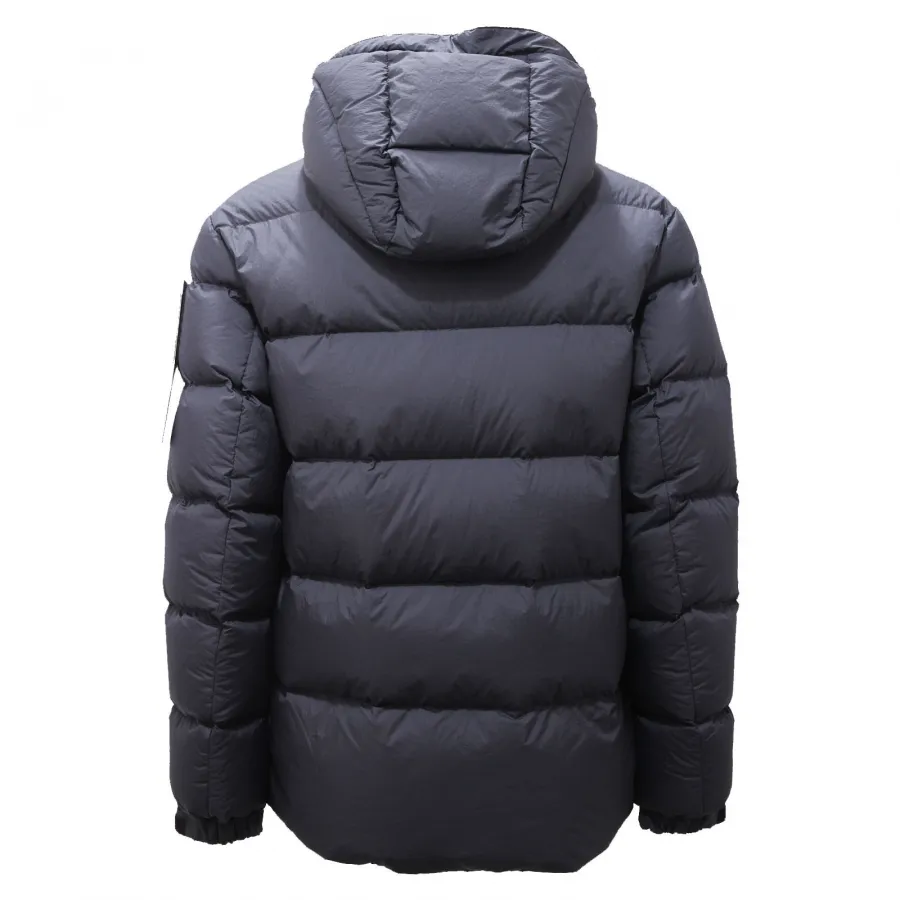 8294AE giubbotto uomo OUTHERE WAVE DYE blue down padded jacket man