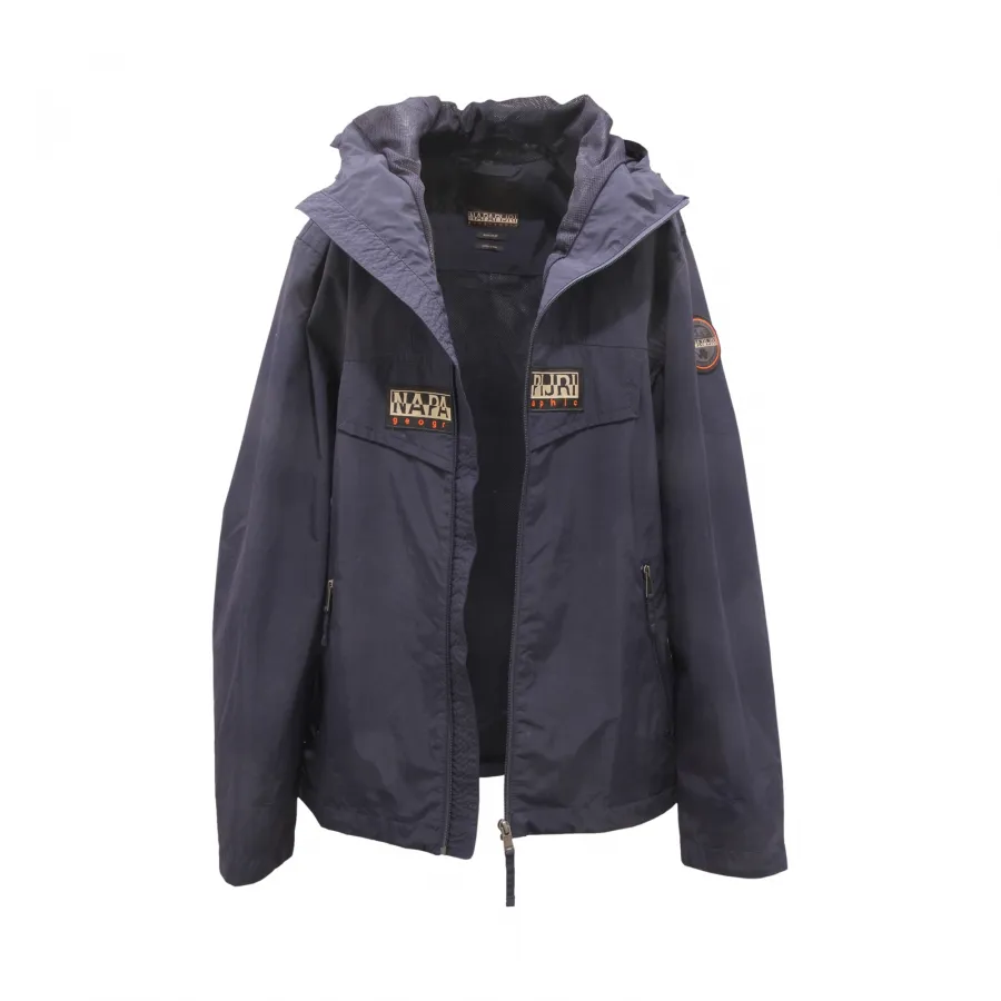 8721AS giubbotto uomo estivo NAPAPIJRI RAINFOREST OPEN man jacket blue