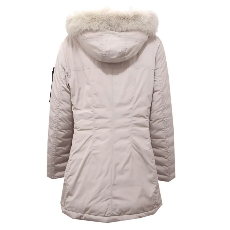 8881AH giubbotto donna PEUTEREY MARR woman down padded jacket beige