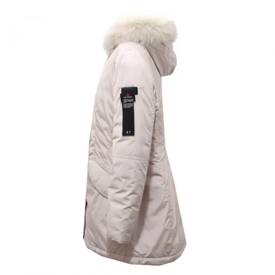 8881AH giubbotto donna PEUTEREY MARR woman down padded jacket beige