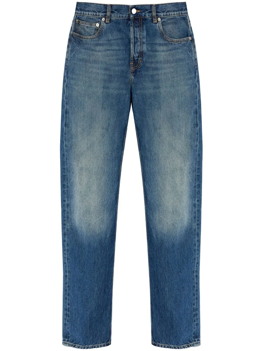 Alexander McQueen-Jeans dritti con stampa