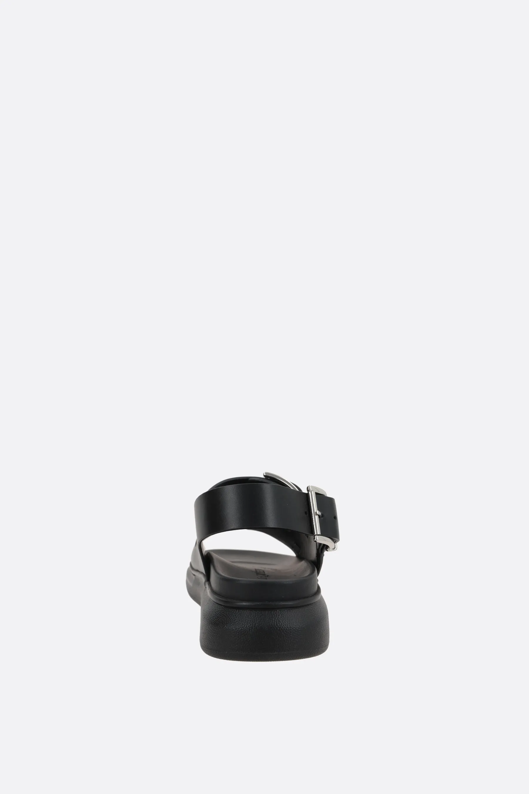  ALEXANDER McQUEEN sandalo flat in pelle liscia 