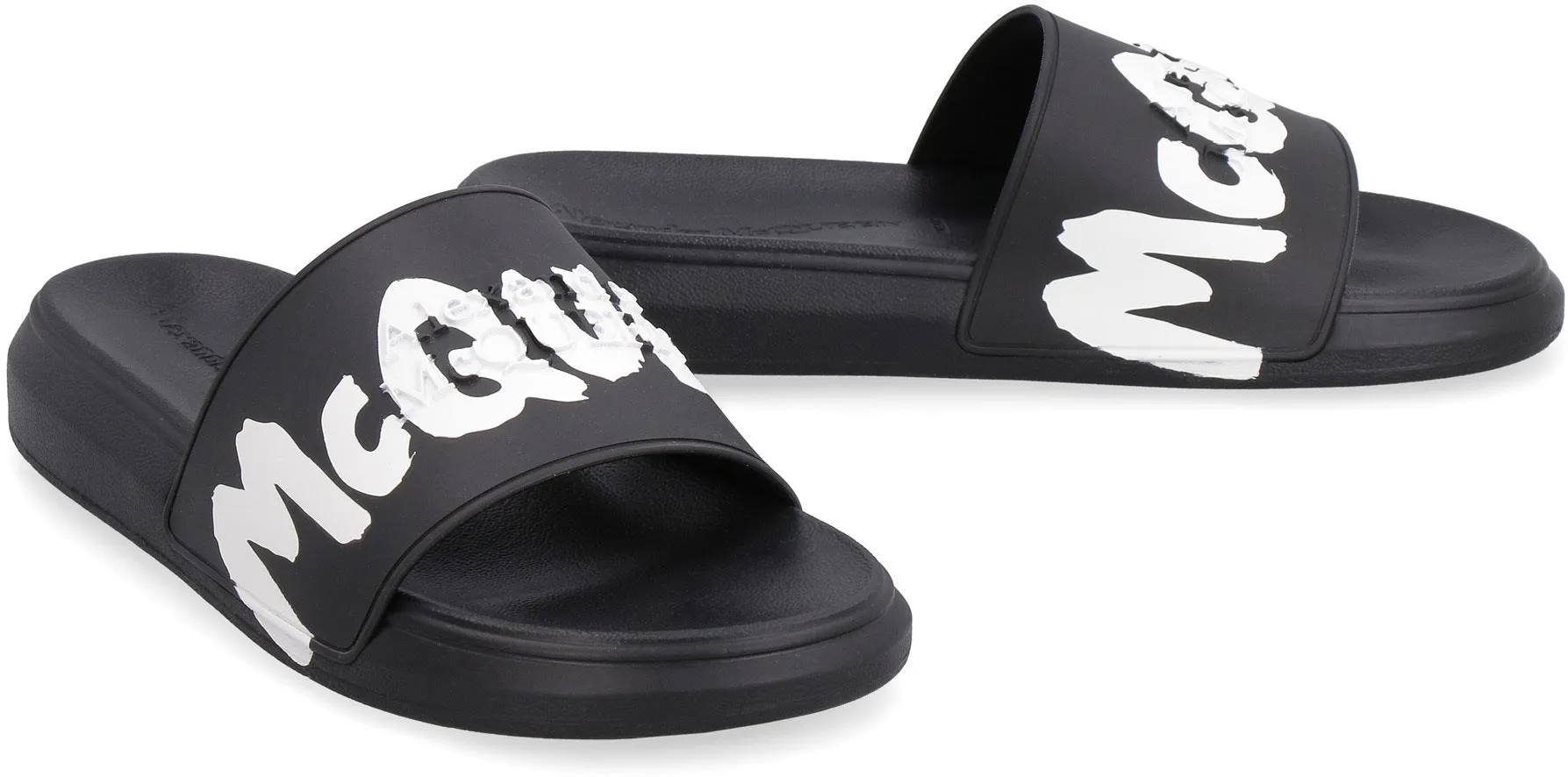 Alexander McQueen Slides in gomma