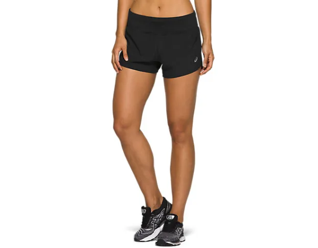 Asics Road 3 women's racing shorts 2012A835 001 black