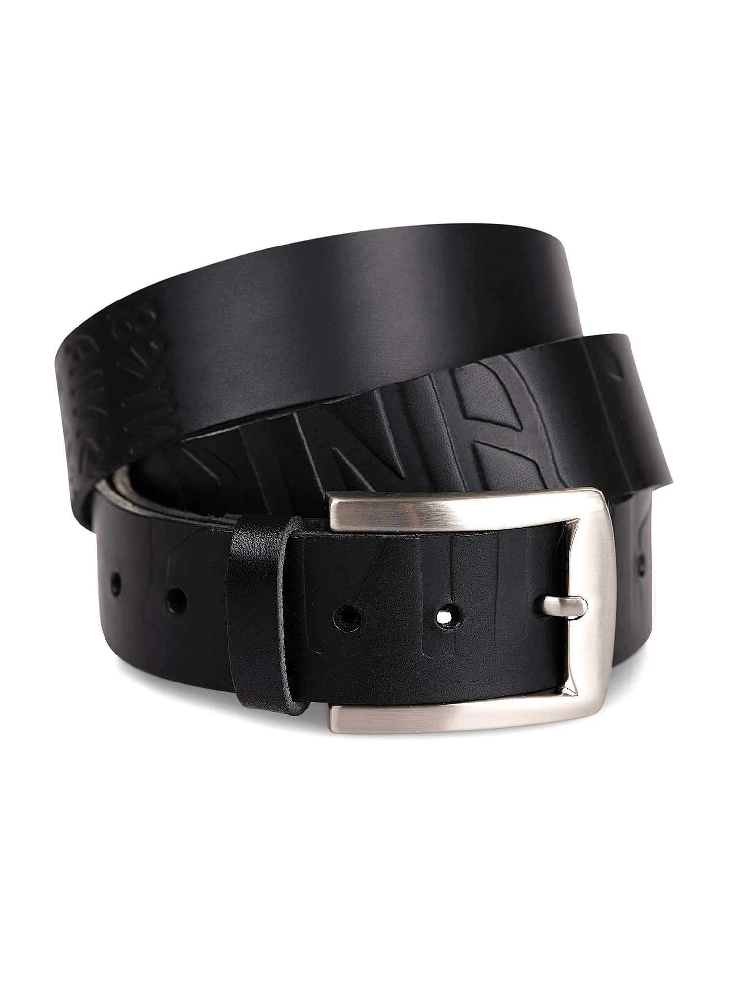 Black Genuine Leather Belt