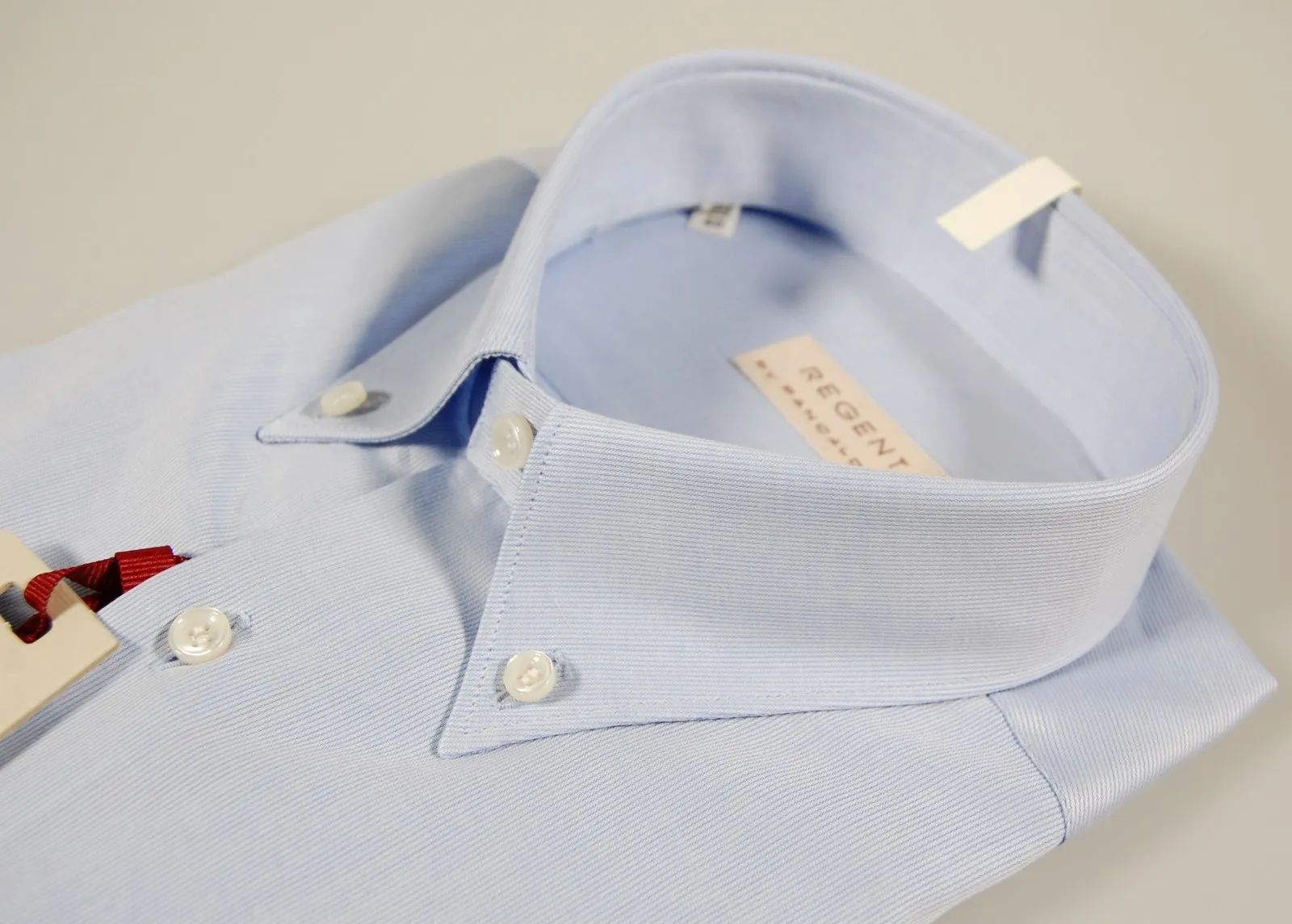 Blue shirt button down cotton pancaldi