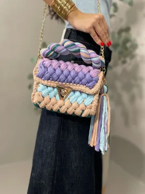 Borsa Multicolor Cipria