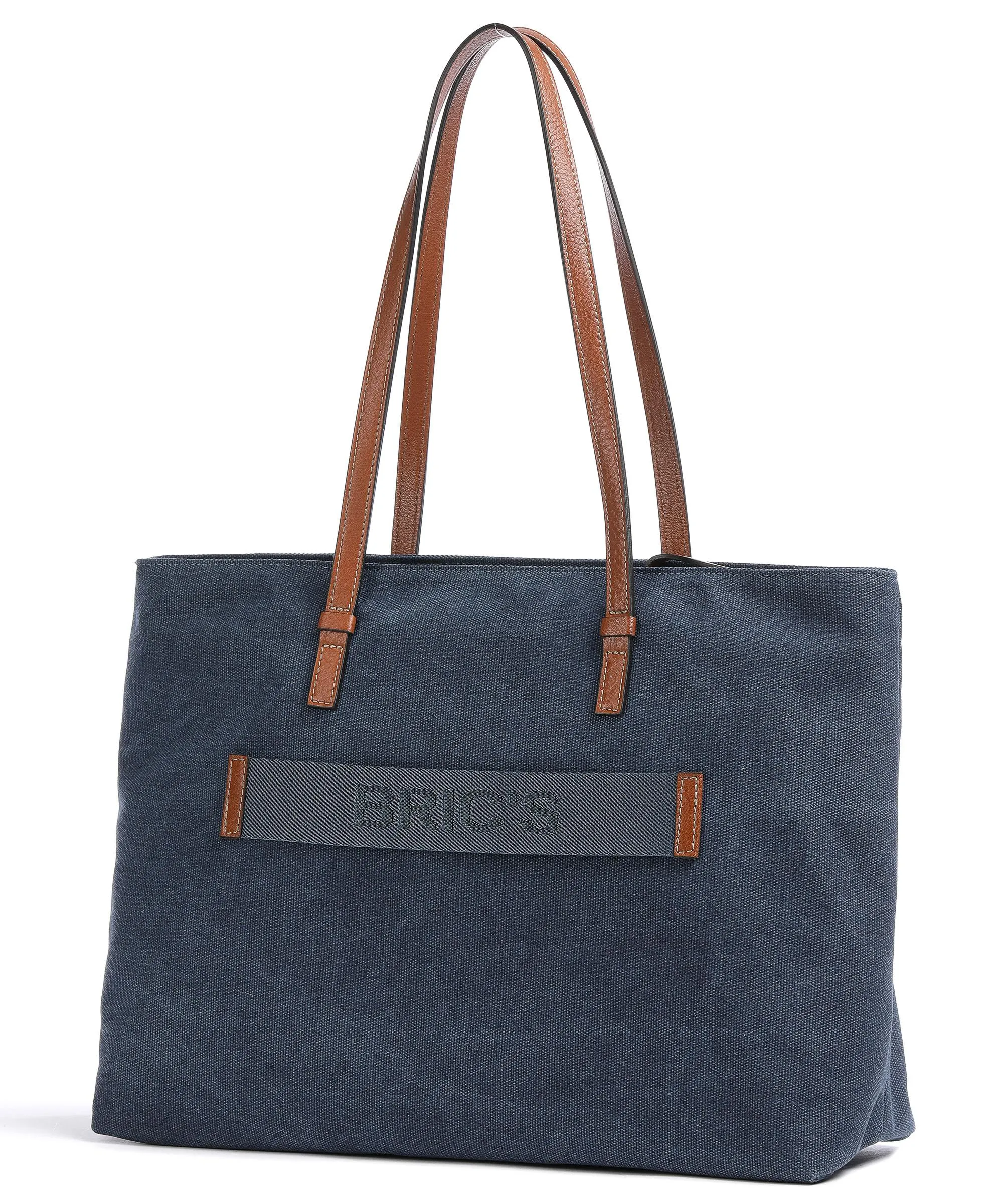  Brics Sorrento Borsa shopper tela jeans  