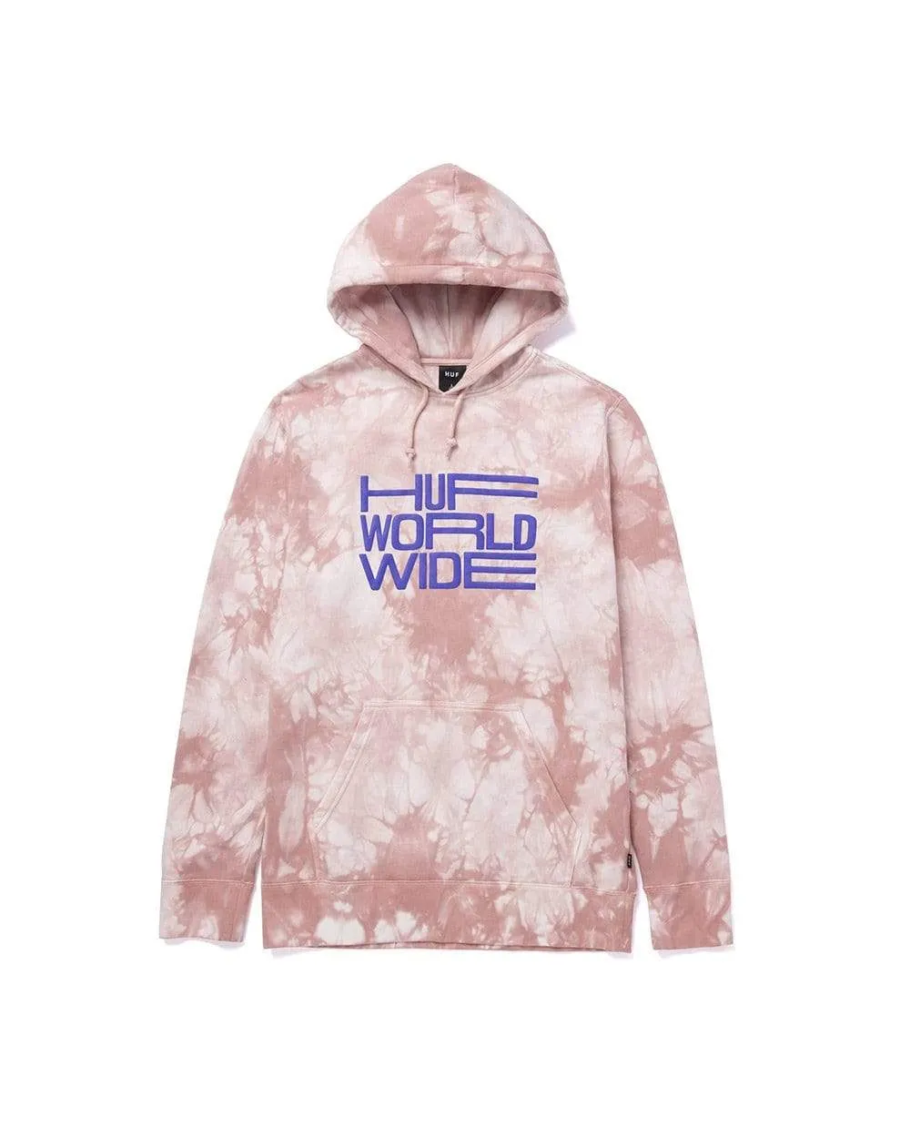 Broadcast Tiedye P/O Hoodie Coral