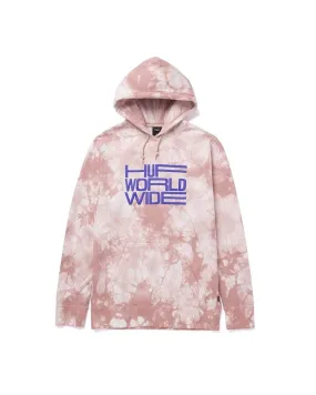 Broadcast Tiedye P/O Hoodie Coral