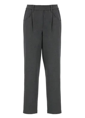  Brunello Cucinelli Pantaloni in misto cotone 