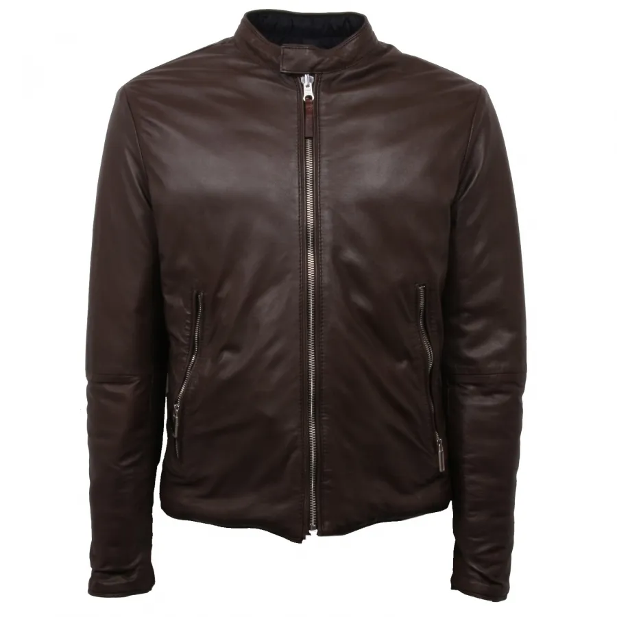 C6438 giubbotto double face uomo PAOLO PECORA jacket men