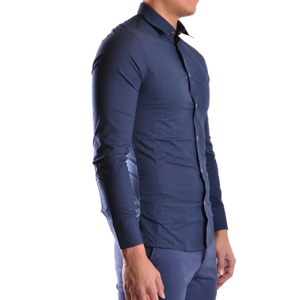 Camicia Dirk Bikkembergs blu