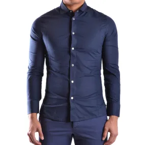 Camicia Dirk Bikkembergs blu