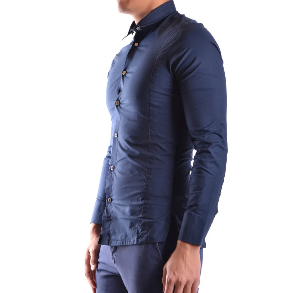 Camicia Dirk Bikkembergs blu