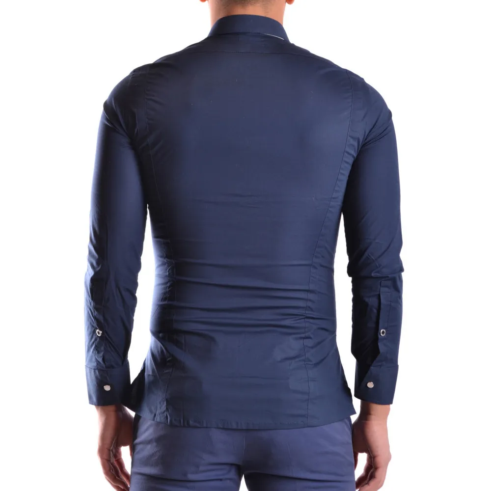 Camicia Dirk Bikkembergs blu