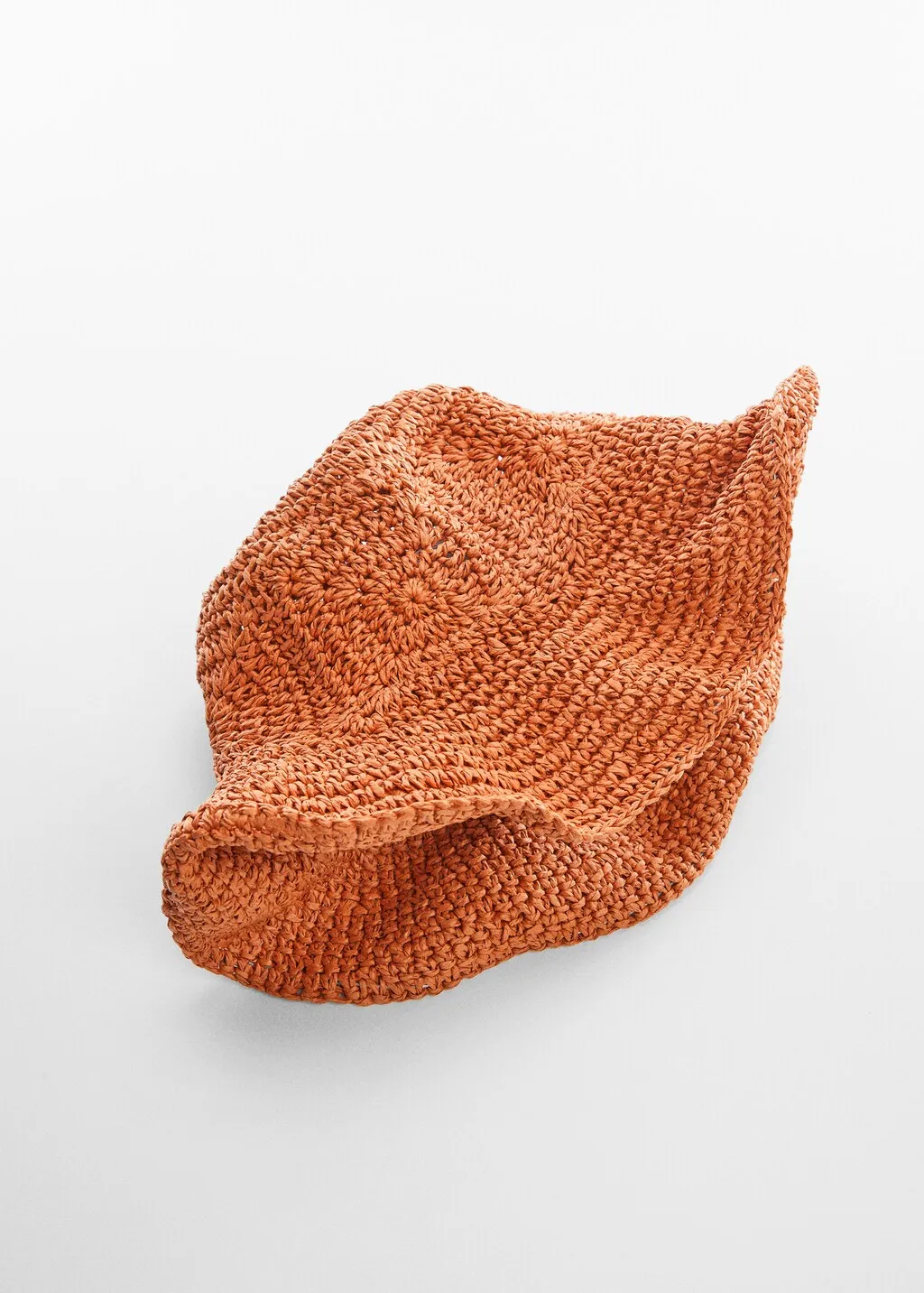 Cappello fibra naturale crochet