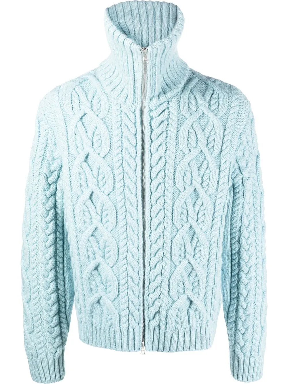 cardigan con zip