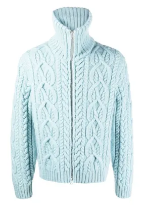 cardigan con zip