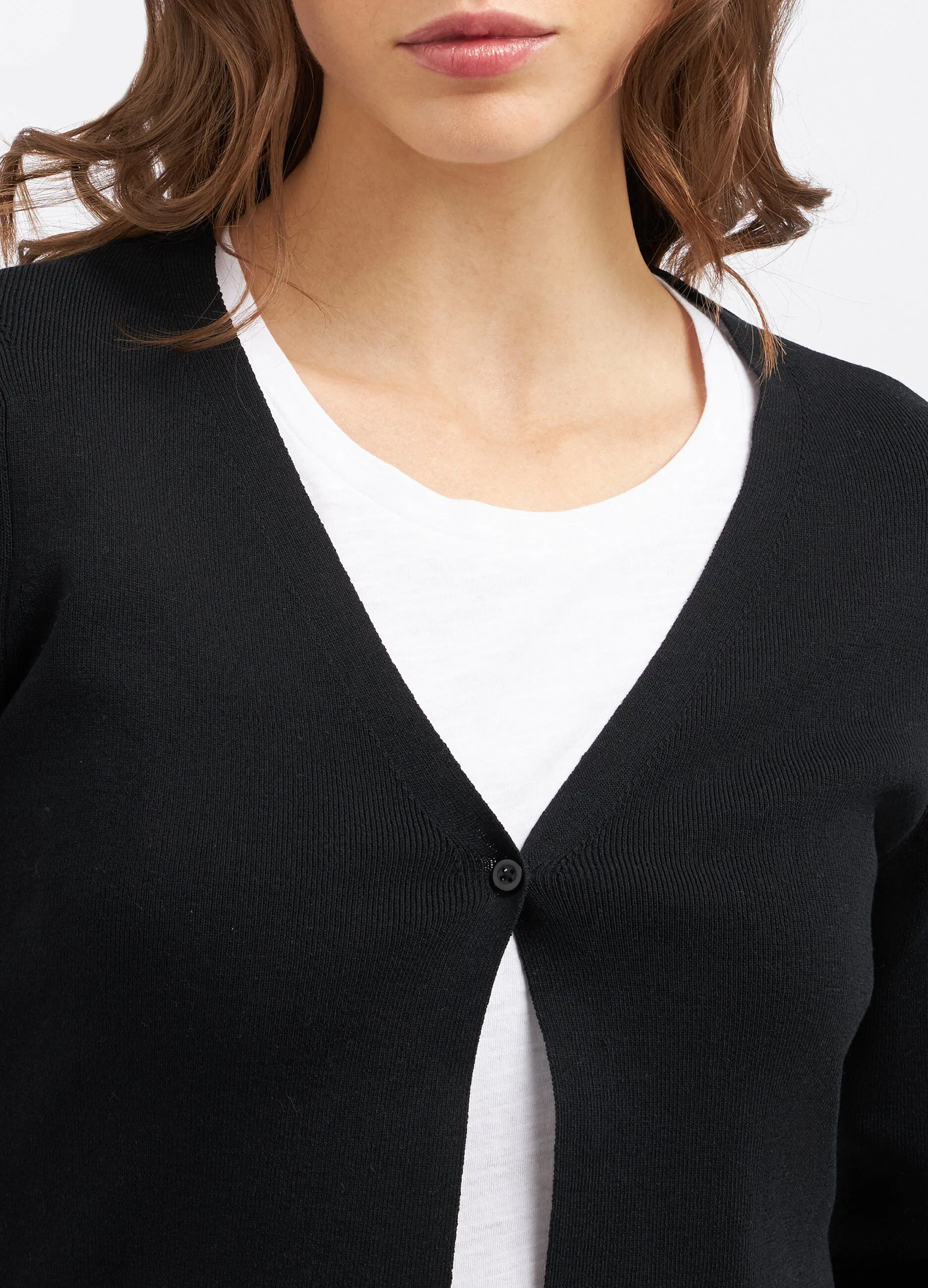 Cardigan in misto viscosa donna