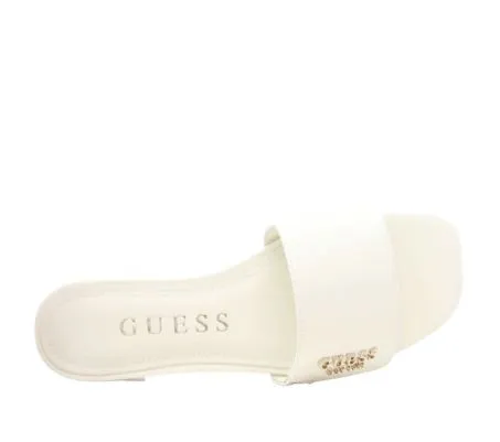 Ciabatte Donna Guess FLJJODPAT19 Bianco