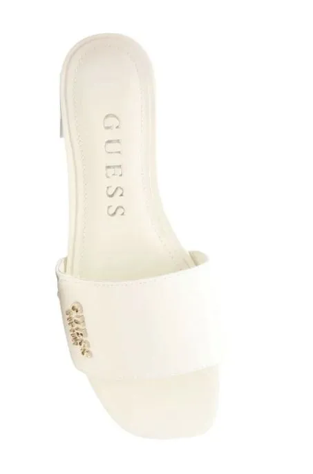 Ciabatte Donna Guess FLJJODPAT19 Bianco