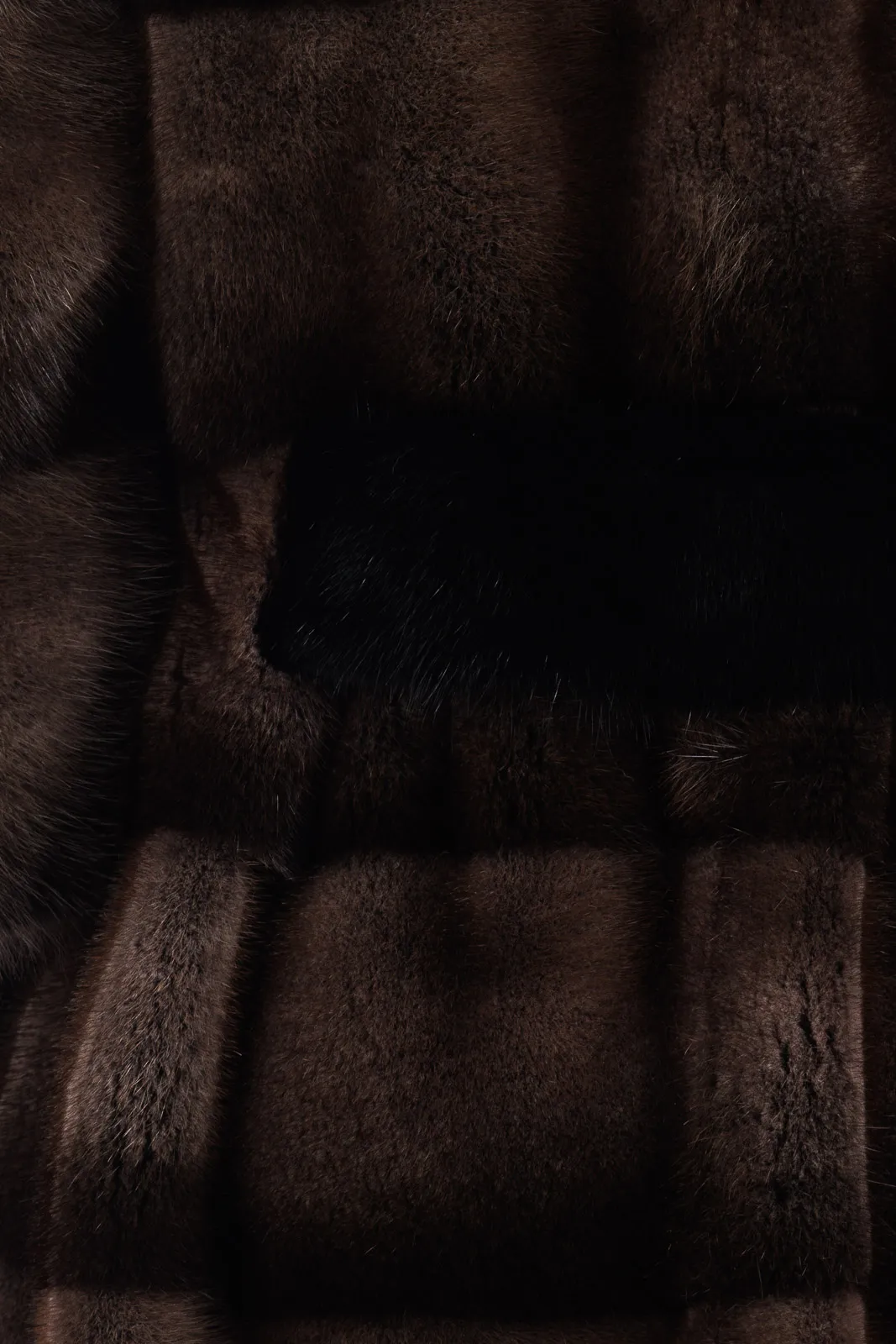 Empire demy buff mink fur coat