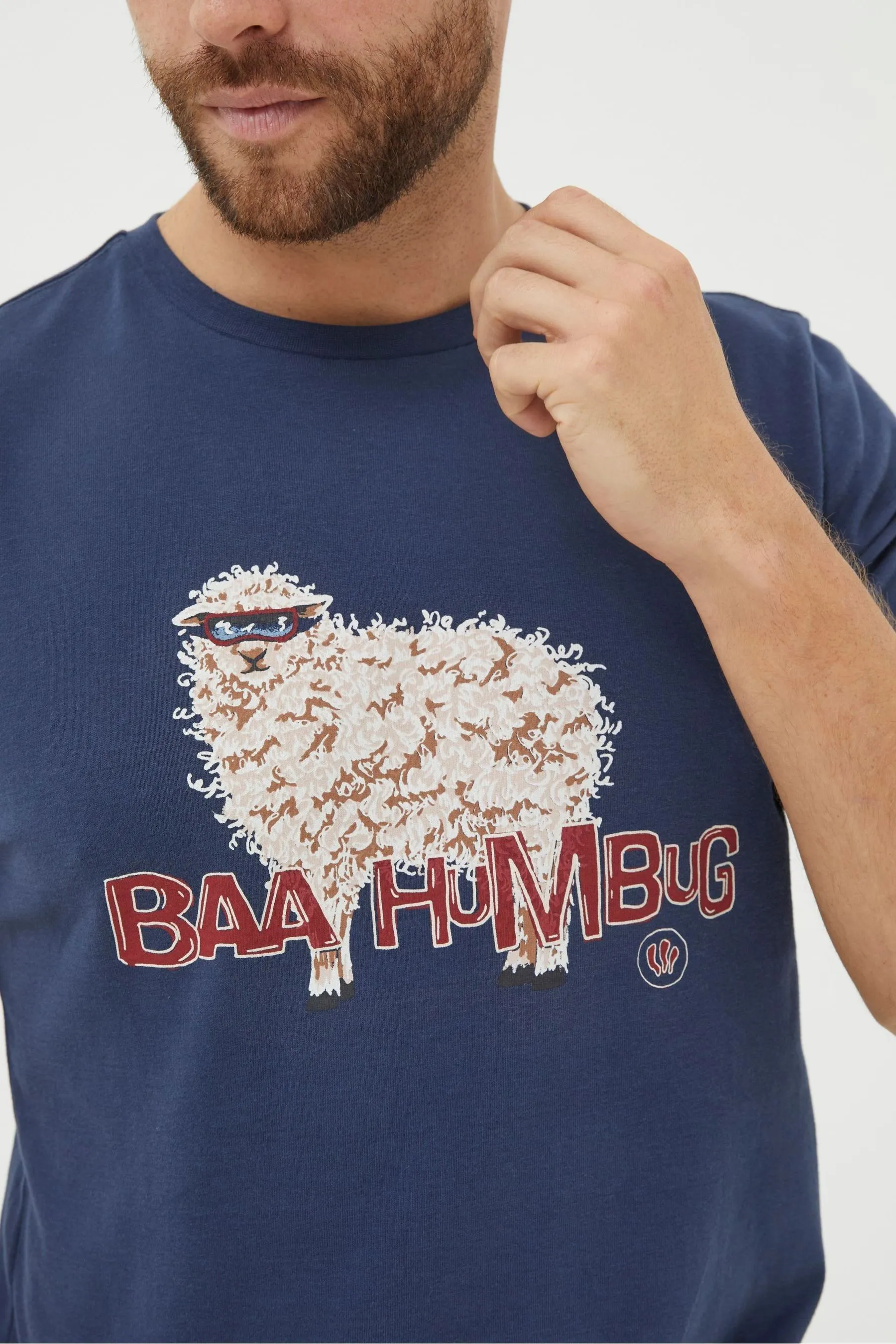 FatFace Baa Humbug T-Shirt