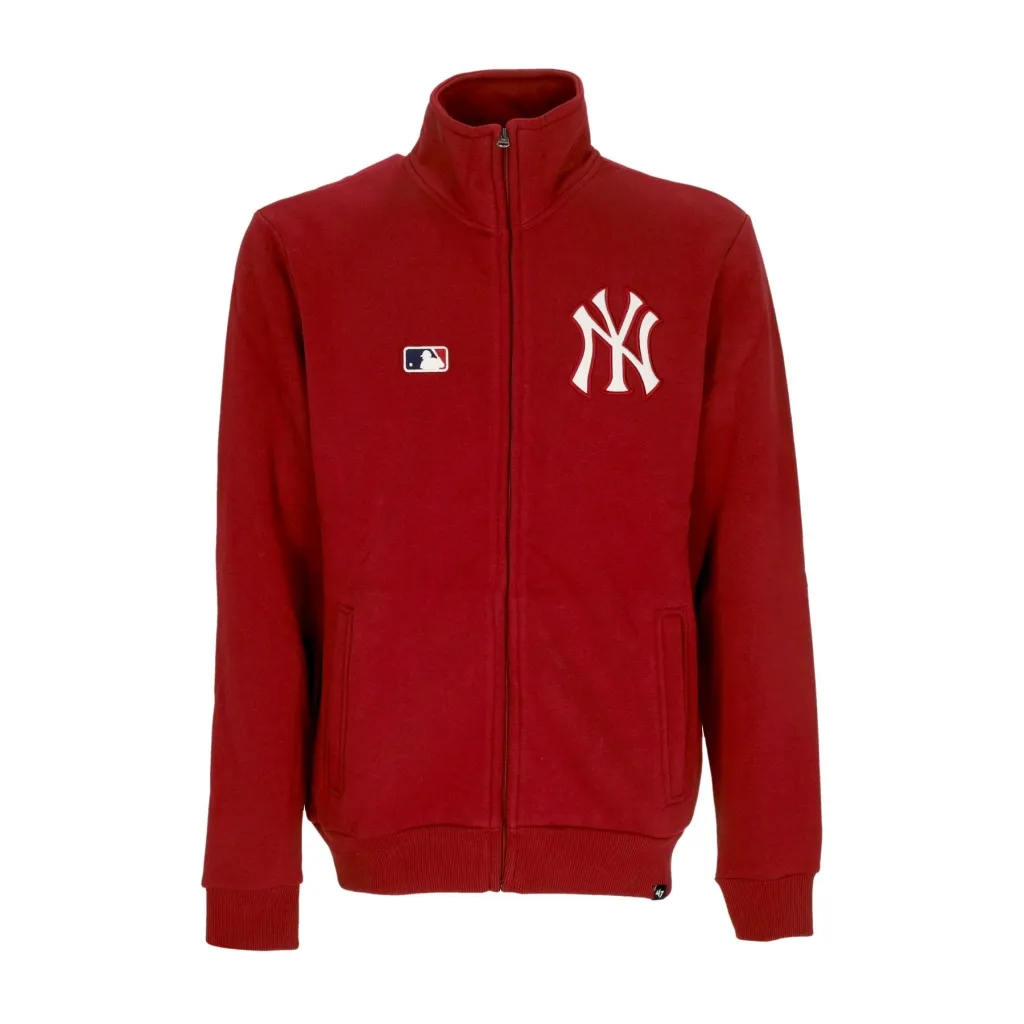 felpa collo alto uomo mlb emb islington track jacket neyyan RAZOR RED