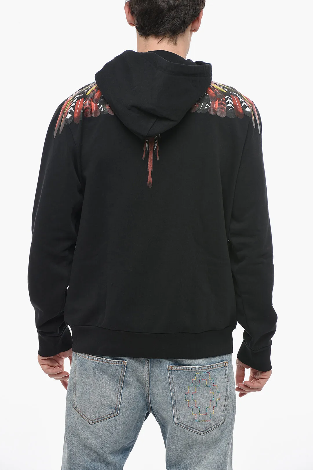 Felpa Hoodie GRIZZLY WINGS con Stampa Multicolor