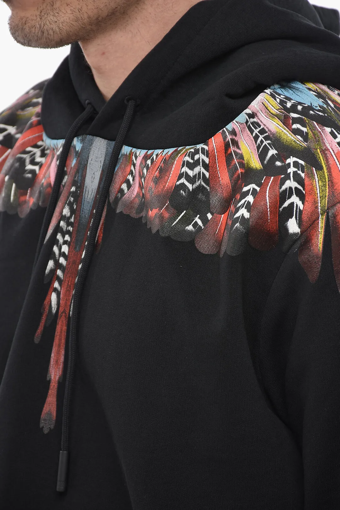 Felpa Hoodie GRIZZLY WINGS con Stampa Multicolor