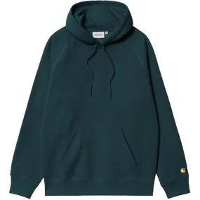 Felpe con cappuccio Uomo Carhartt Wip - Hooded Chase Sweat - Blu