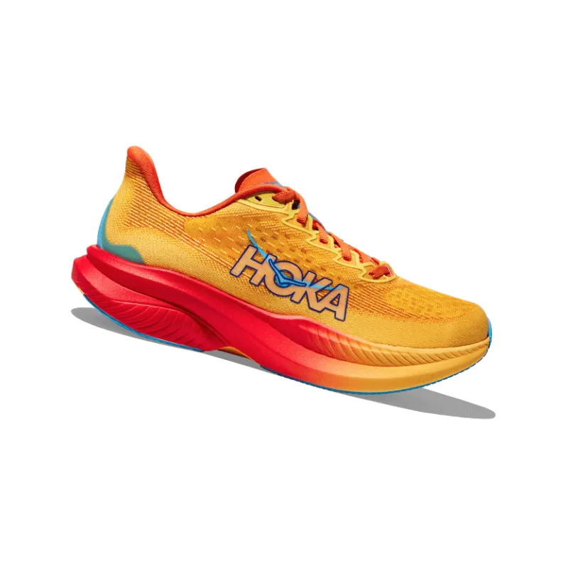 Hoka One One M Mach 6 Poppy/Squash Uomo