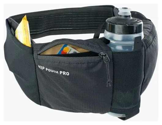 Hydro Belt EVOC HIP POUCH PRO 1l + BOTTIGLIA 550ml Nero