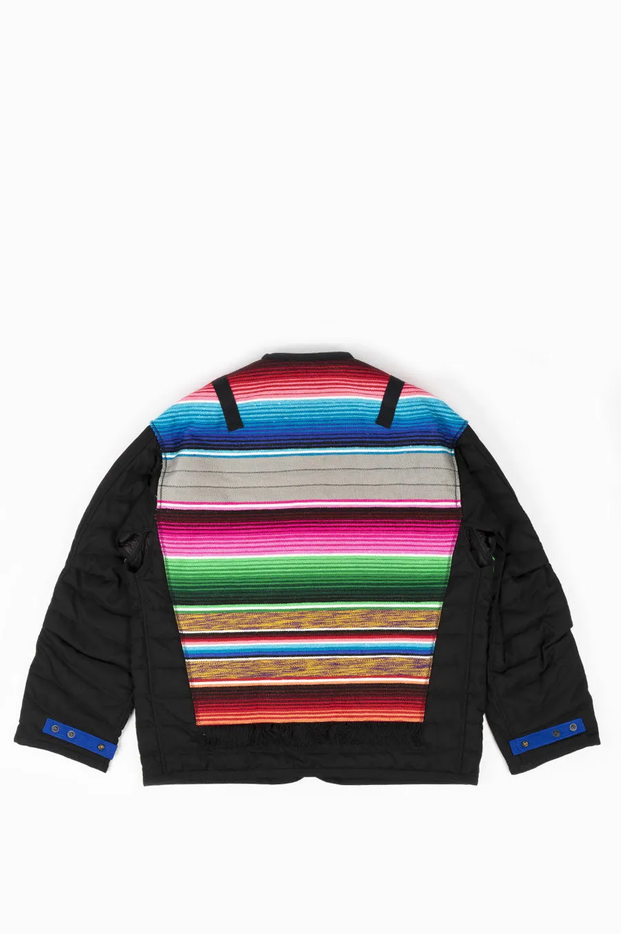 JUNYA WATANABE MAN SERAPE WOOL JACKET BLACK RED GREY GREEN