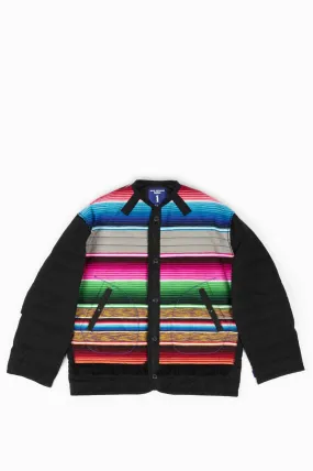 JUNYA WATANABE MAN SERAPE WOOL JACKET BLACK RED GREY GREEN