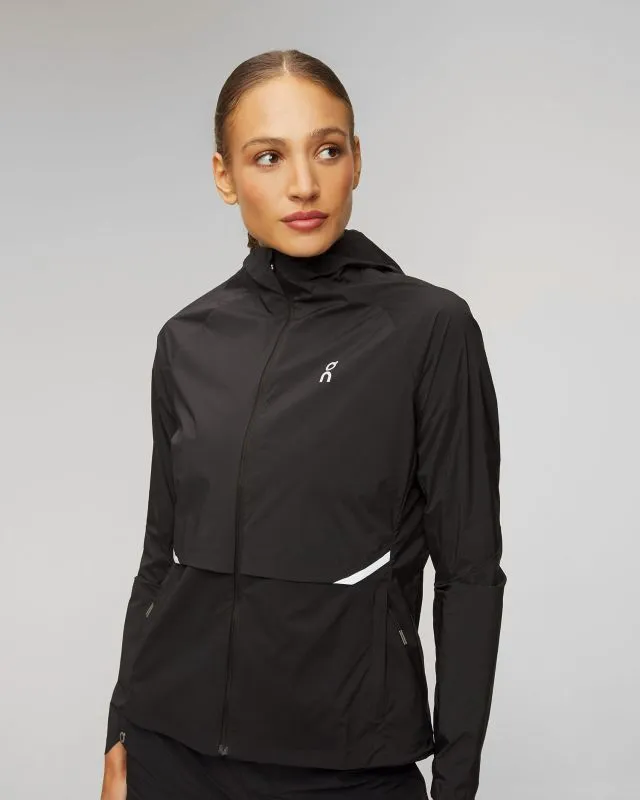 Kurtka biegowa damska On Running Core Jacket 1WE10410553-black