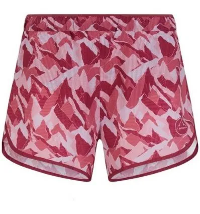 La sportiva Timing Trail Running Shorts (Red Plum/Blush) Donna