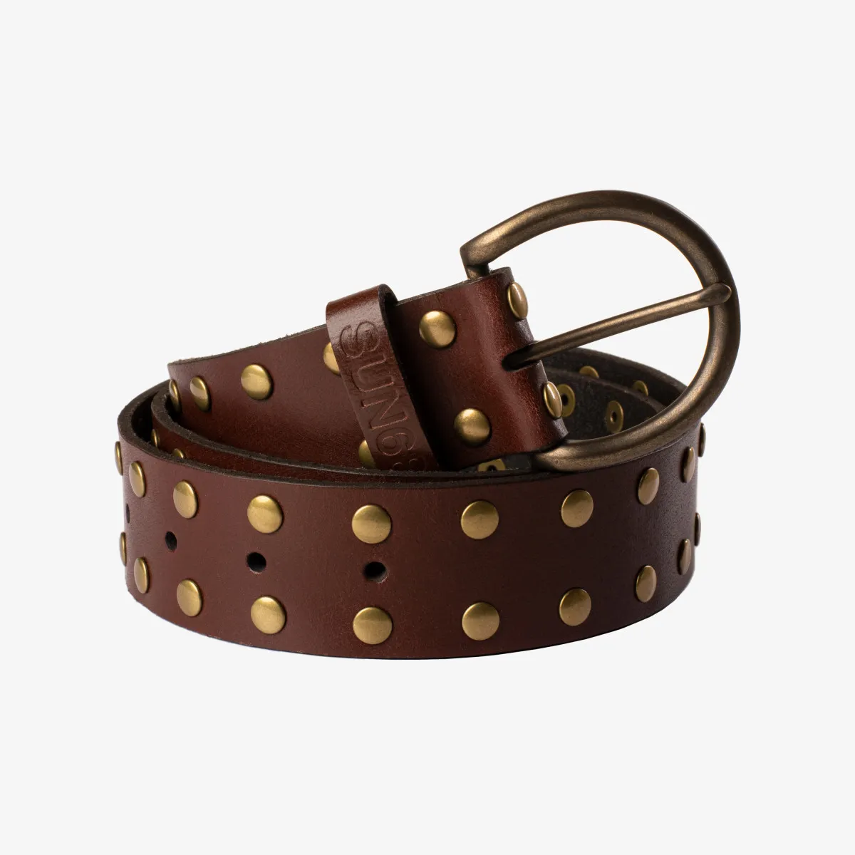 LEATHER BELT TESTA DI MORO