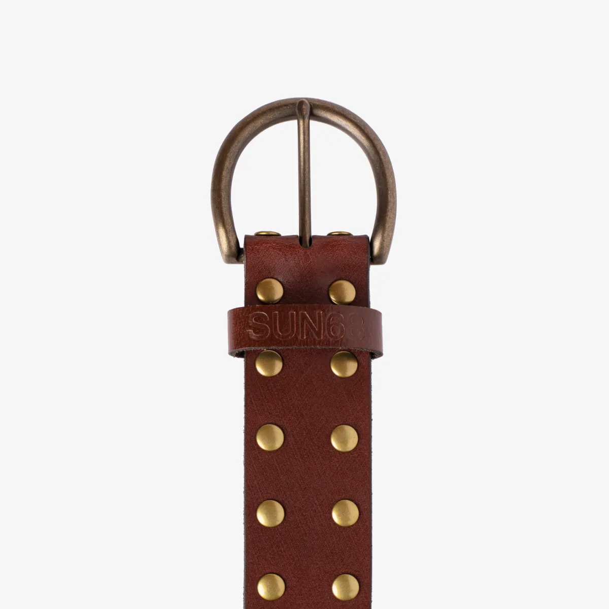 LEATHER BELT TESTA DI MORO